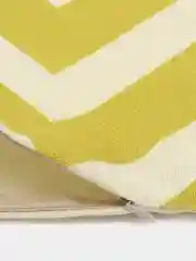 Черный декоративная наволочка Geometric Letters, на подушку