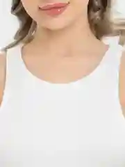 Белый топ майка боди
