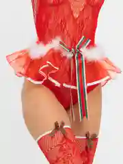 Эротический новогодний костюм
