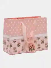 Лавандовый пакет подарочный, упаковка на любой праздник, 23*18*10 см