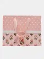 Розовый пакет подарочный, упаковка на любой праздник, 23*18*10 см