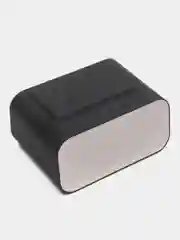 Белый настольные электронные часы, с Bluetooth-колонкой, беспроводная зарядка, будильник, радио
