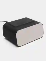 Белый настольные электронные часы, с Bluetooth-колонкой, беспроводная зарядка, будильник, радио