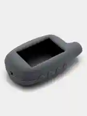 Серый чехол для брелка сигнализации силиконовый Cenmax ST-7А/V-7A