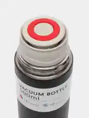 Черный термос с кружками, подарочный, набор