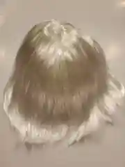 Белый парик Карэ