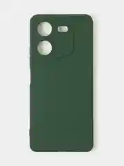 Зеленый чехол для Tecno Pova 5 (4G), цветной, матовый, с защитой камеры