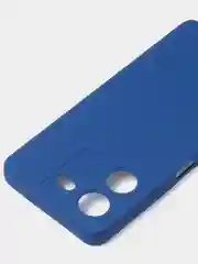 Синий чехол для Tecno Pova 5 (4G), цветной, матовый, с защитой камеры