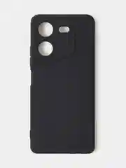 Черный чехол для Tecno Pova 5 (4G), цветной, матовый, с защитой камеры