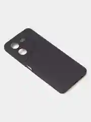 Черный чехол для Tecno Pova 5 (4G), цветной, матовый, с защитой камеры