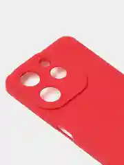 Зеленый чехол для Tecno Spark 10 Pro цветной матовый с дополнительной защитой камеры