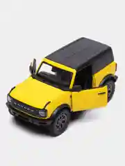 Желтый машинка металлическая Kinsmart 1:34 2022 Ford Bronco (Hard Top) KT5438DB