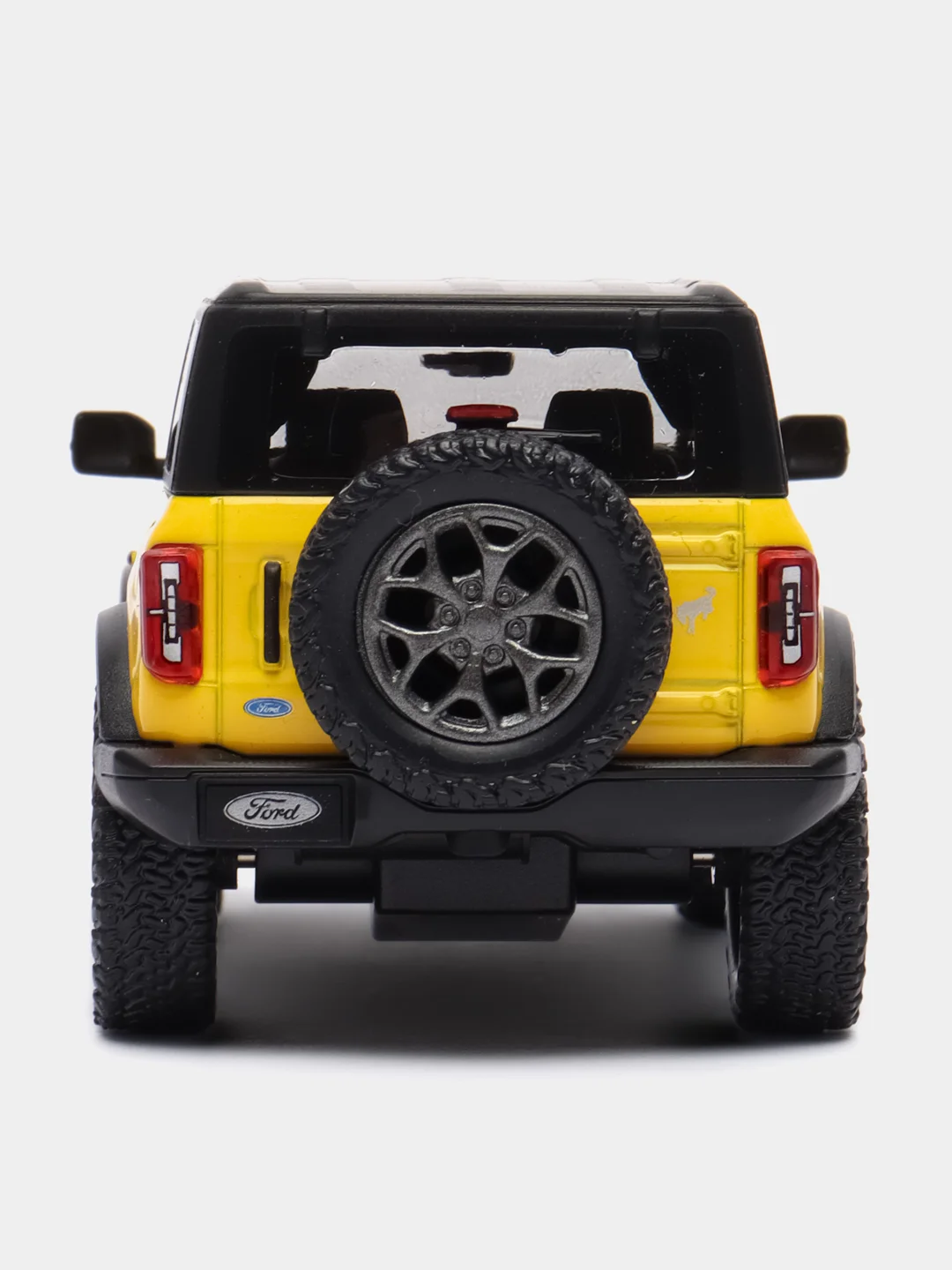 Желтый машинка металлическая Kinsmart 1:34 2022 Ford Bronco (Hard Top) KT5438DB
