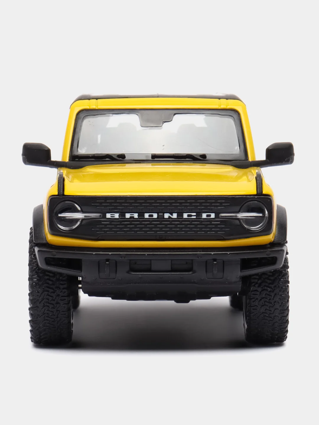 Желтый машинка металлическая Kinsmart 1:34 2022 Ford Bronco (Hard Top) KT5438DB
