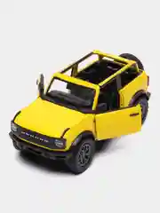 Желтый машинка металлическая Kinsmart 1:34 2022 Ford Bronco (Open Top) KT5438DA