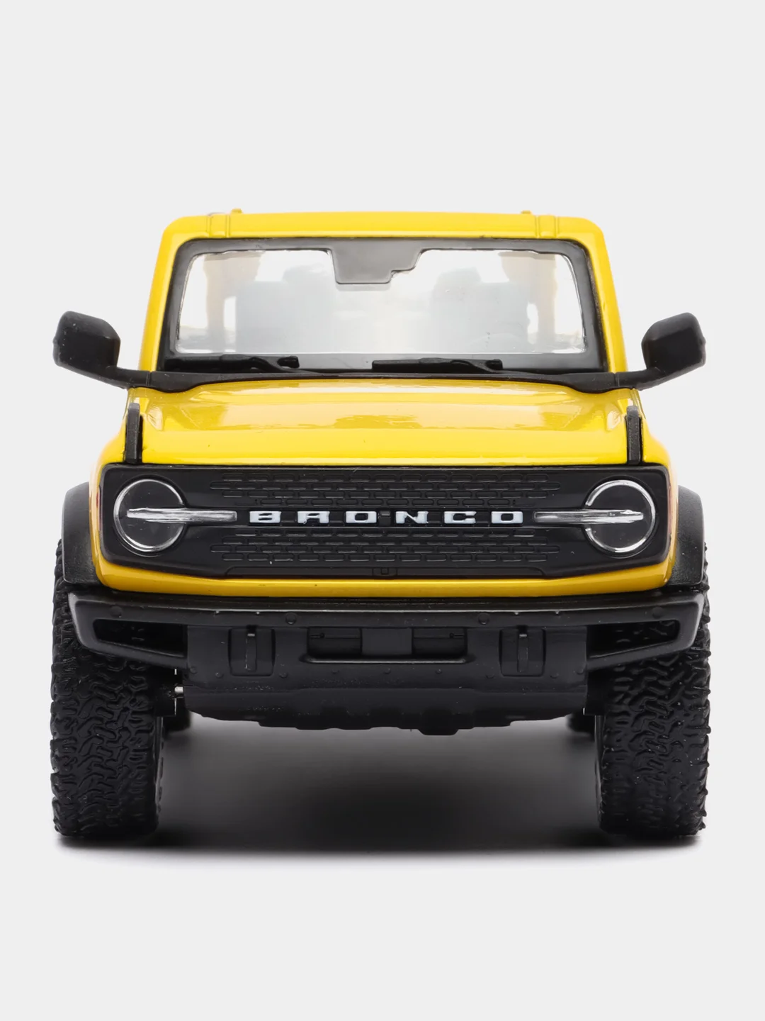 Желтый машинка металлическая Kinsmart 1:34 2022 Ford Bronco (Open Top) KT5438DA