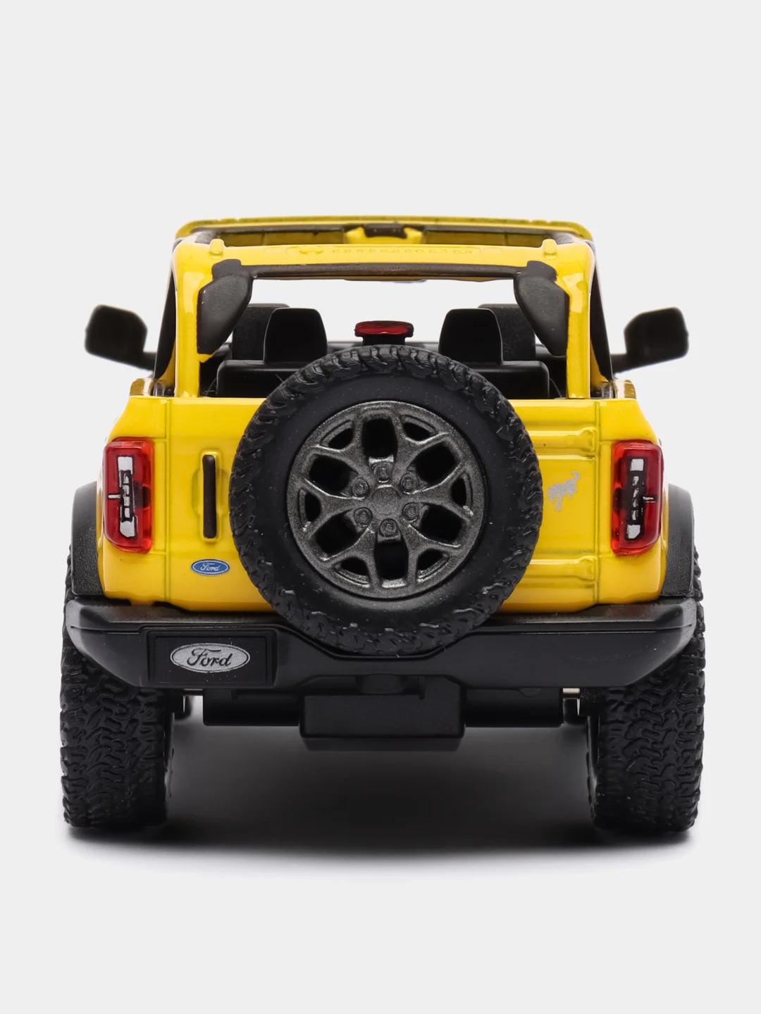 Желтый машинка металлическая Kinsmart 1:34 2022 Ford Bronco (Open Top) KT5438DA