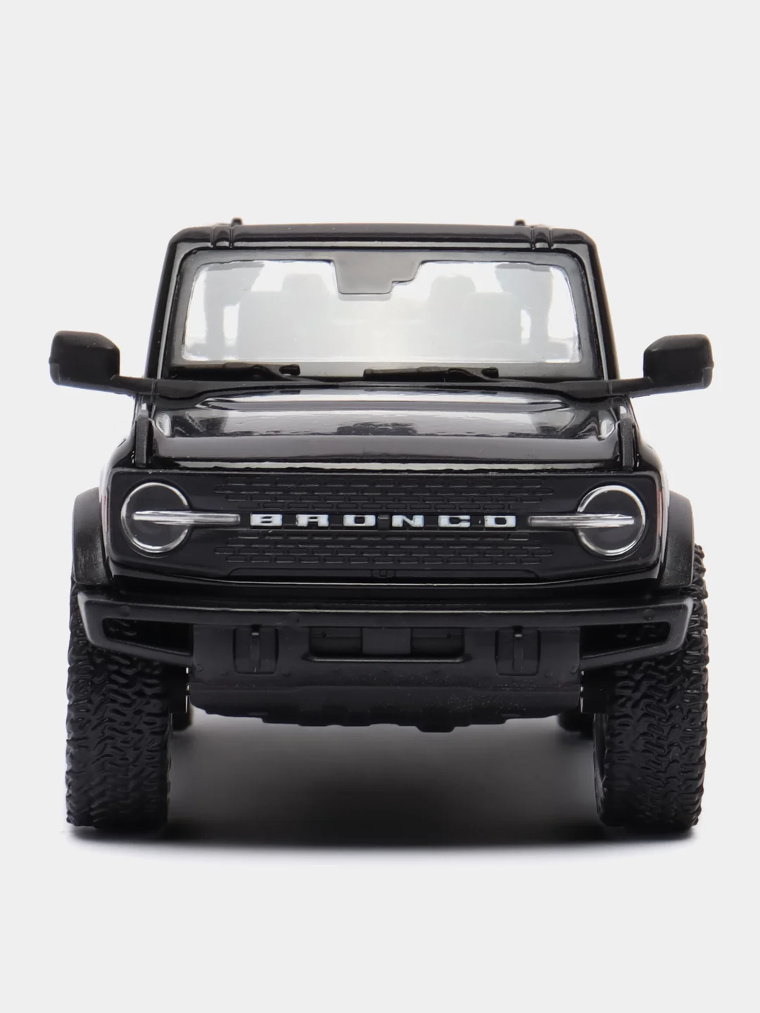 Черный машинка металлическая Kinsmart 1:34 2022 Ford Bronco (Open Top) KT5438DA