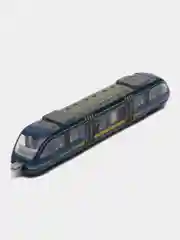 Синий модель поезда металлическая в коробке TN-1082