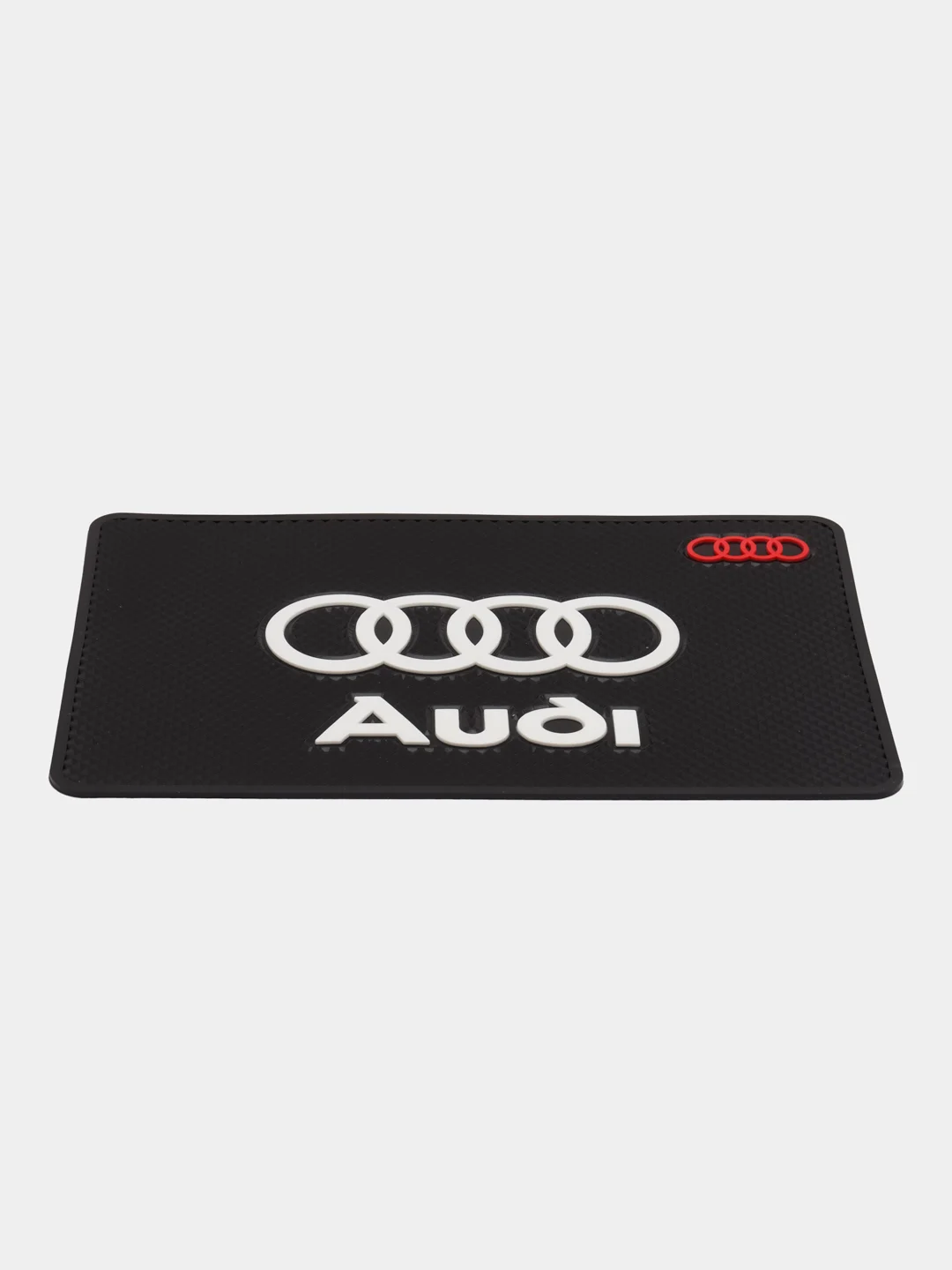 Белый противоскользящий коврик на панель с логотипом автомобиля, не липкий, Audi