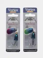 Комплект блесен вращалок "Vortex" Grows Culture, 9,4 г, цвета: 8 и 9