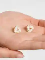 Слоновая кость серьги вечерние, женские