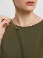 Цепочка с сердцем, женская