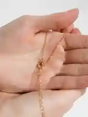 Золотой цепочка с кулоном Сердце