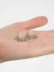 Серьги с фианитами / Серьги дорожки