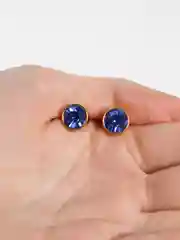 Серьги с кристаллами Сваровски