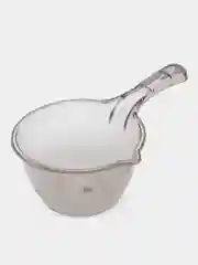 Серый ковш кухонный для воды, ковшик хозяйственный для бани, сауны