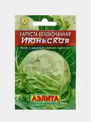Семена Капуста белокочанная Лидер "Июньская", 0.5 г