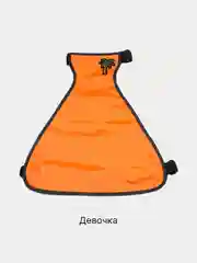 Оранжевый защита для живота корги (водонепроницаемая, летний фартук для собак, такса, бульдог, мопс)