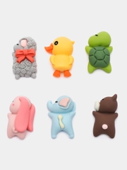Игрушка-украшение для автомобиля, декор, набор из 6 штук