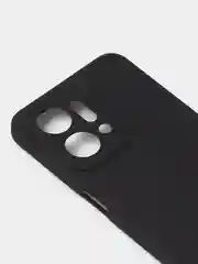 Синий чехол для Huawei Honor X7A Plus /Honor X7A цветной матовый с дополнительной защитой камеры