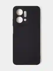 Черный чехол для Huawei Honor X7A Plus /Honor X7A цветной матовый с дополнительной защитой камеры