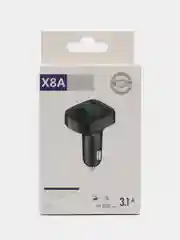 Автомобильный FM трансмиттер Bluetooth с функцией зарядки, настройка любой волны
