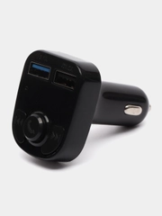 Автомобильный FM трансмиттер Bluetooth с функцией зарядки, настройка любой волны
