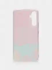Фуксия чехол для Samsung Galaxy A34 / Самсунг Галакси А34, силиконовый, с рисунком