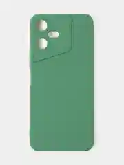 Зеленый чехол для Tecno Pova Neo 3, цветной, матовый, с дополнительной защитой камеры