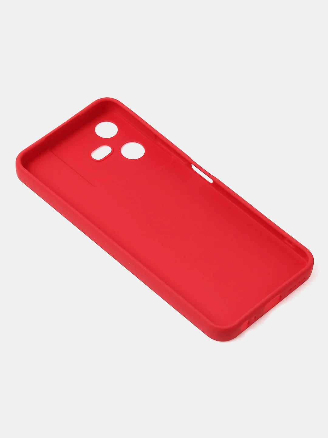 Красный чехол для Tecno Pova Neo 3, цветной, матовый, с дополнительной защитой камеры
