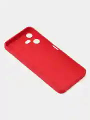 Красный чехол для Tecno Pova Neo 3, цветной, матовый, с дополнительной защитой камеры