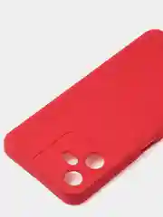 Красный чехол для Tecno Pova Neo 3, цветной, матовый, с дополнительной защитой камеры