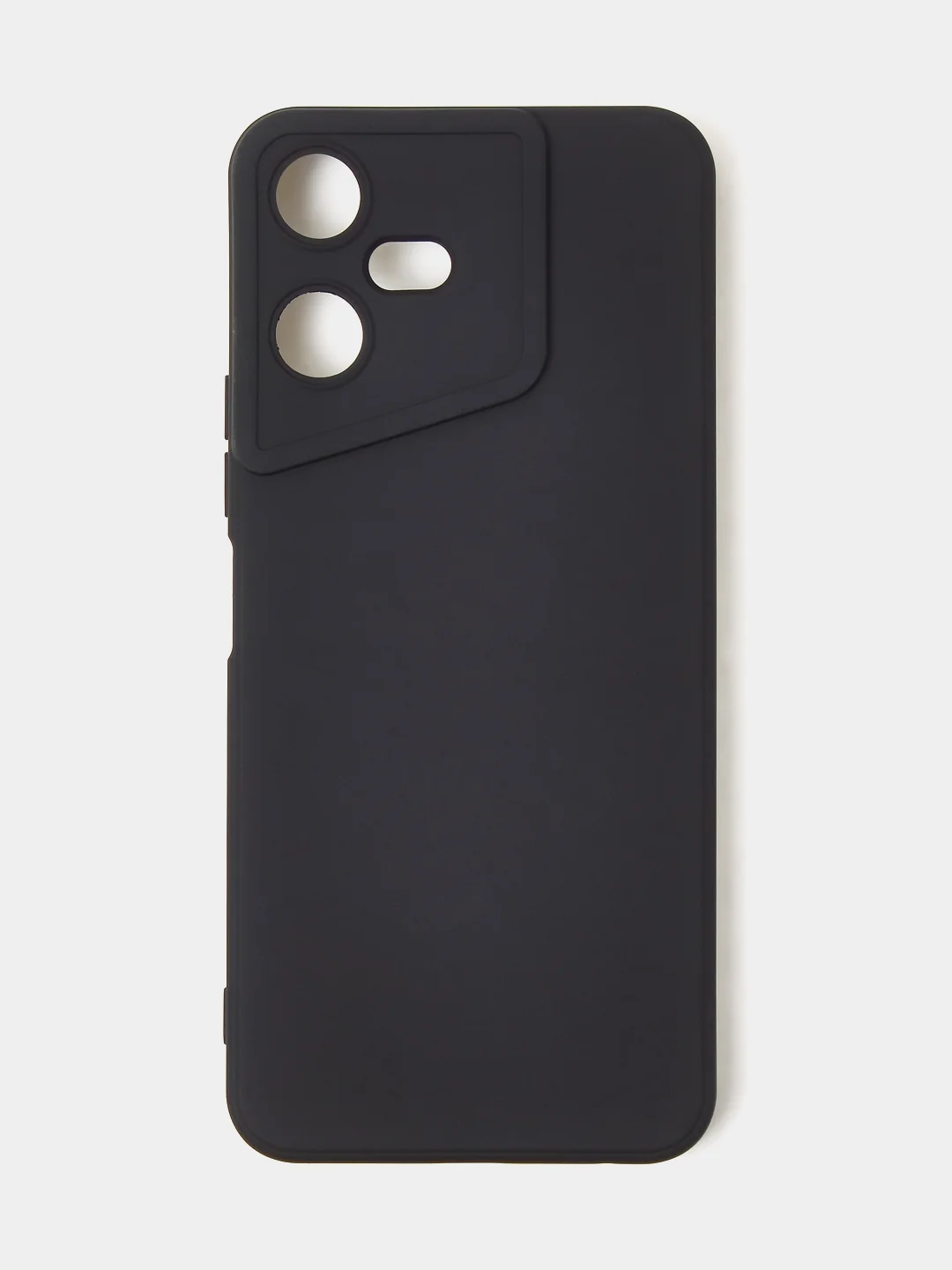 Черный чехол для Tecno Pova Neo 3, цветной, матовый, с дополнительной защитой камеры