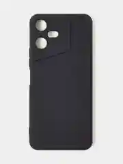 Черный чехол для Tecno Pova Neo 3, цветной, матовый, с дополнительной защитой камеры