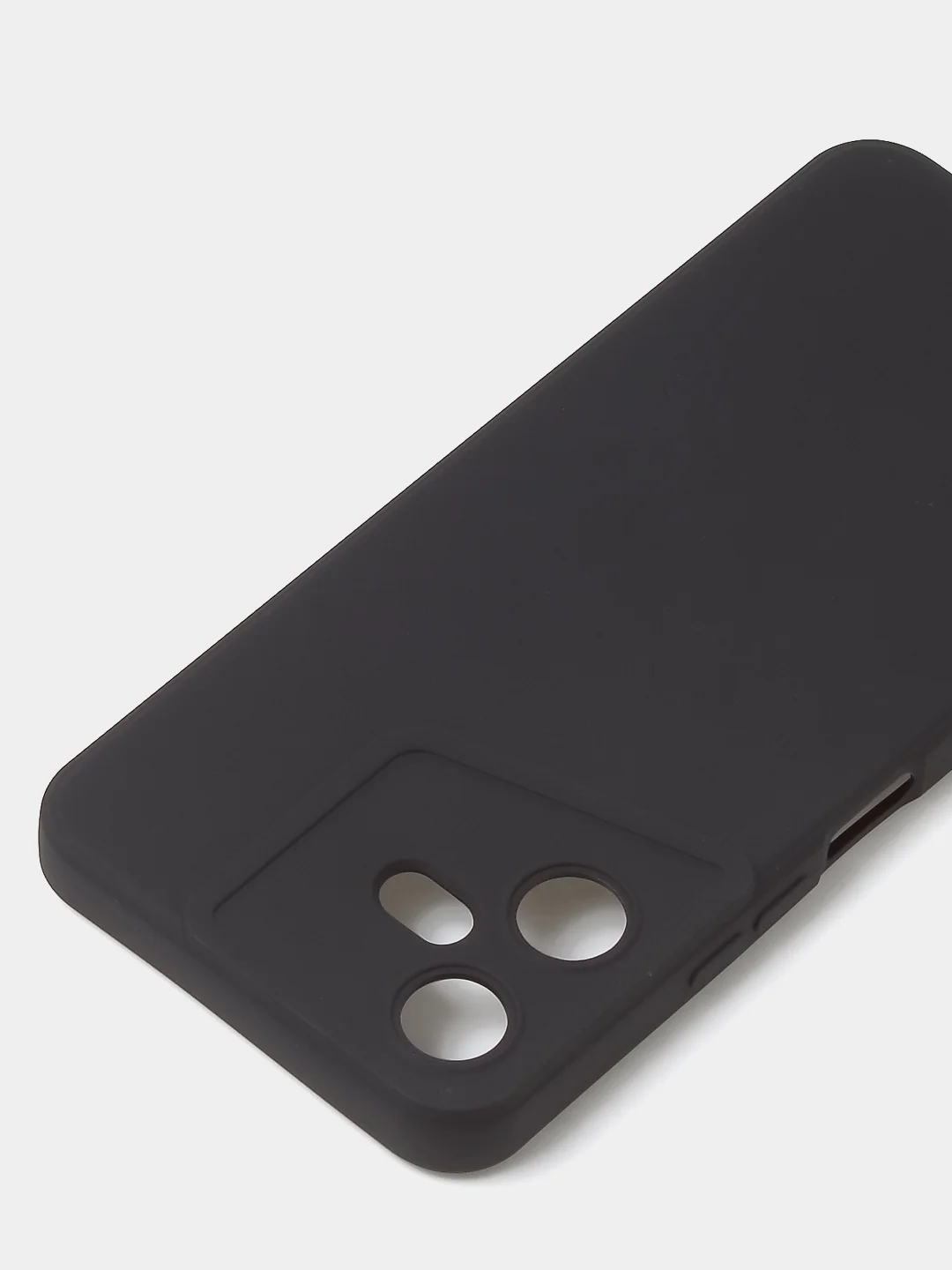 Черный чехол для Tecno Pova Neo 3, цветной, матовый, с дополнительной защитой камеры