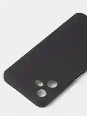 Черный чехол для Tecno Pova Neo 3, цветной, матовый, с дополнительной защитой камеры