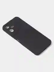 Черный чехол для Tecno Pova Neo 3, цветной, матовый, с дополнительной защитой камеры