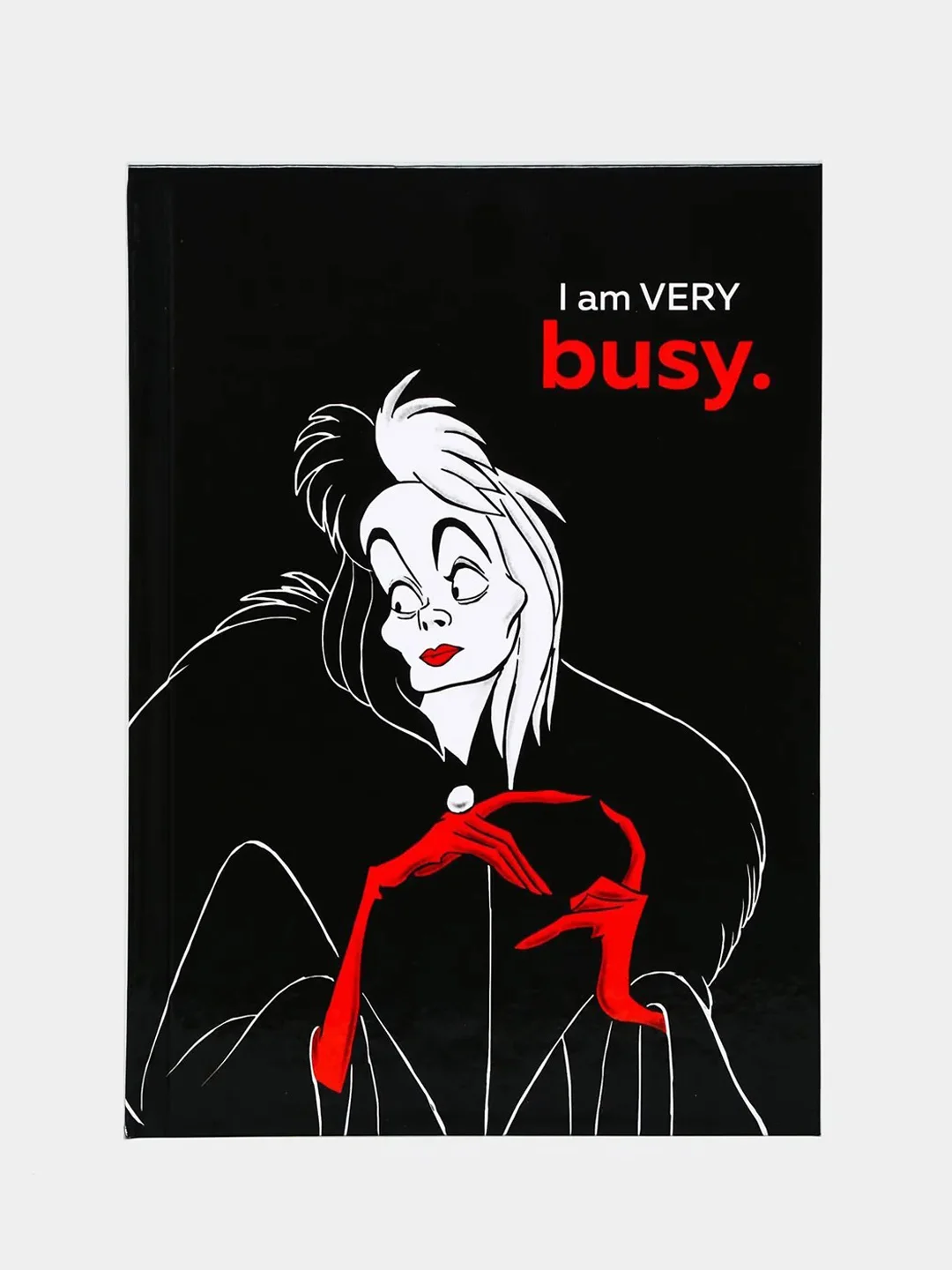 Ежедневник А5, 160 листов, Im very busy, Villians