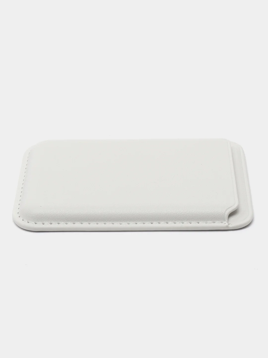 Белый картхолдер MagSafe Leather Wallet для iPhone